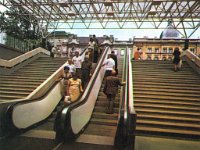 Trg Ante Starčevića, ulaz u pothodnik, oko 1975. godine